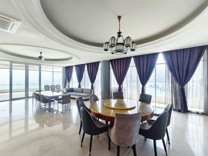 Kondominium untuk Disewa di 8 Gurney (The Shore Condominium) - Andrew Chong - Living Room - PropertyGuru.com.my