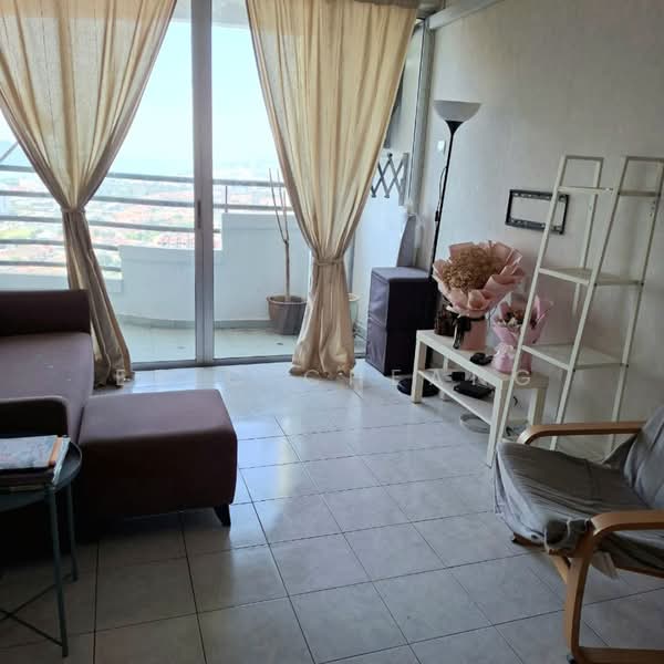 Condominium for Sale at N-Park Condominium - Eric Cheang - Living Room - PropertyGuru.com.my