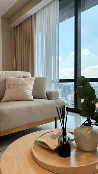 Servis Apartment untuk Disewa di Pavilion Damansara Heights - Jovie Lim - Living Room - PropertyGuru.com.my