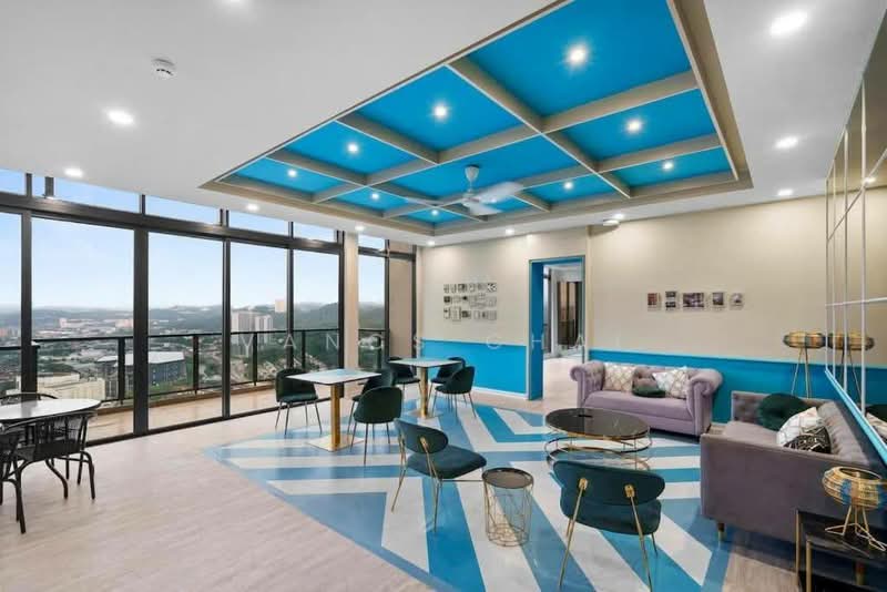 Servis Apartment untuk Dijual di Astoria Ampang - Vancs Chai - Living Room - PropertyGuru.com.my