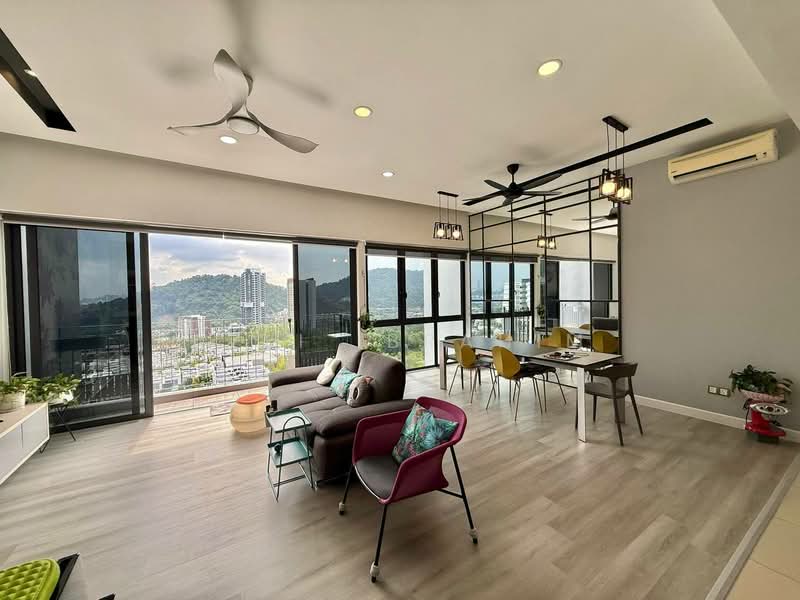 Kondominium untuk Dijual di 16 Quartz Sky Villa - Azli Ibrahim - Living Room - PropertyGuru.com.my