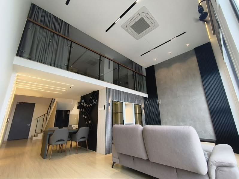 Servis Apartment untuk Disewa di Sunway Grid Residence - James Tan - Living Room - PropertyGuru.com.my
