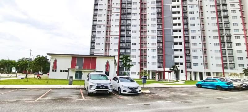 Pangsapuri untuk Dijual di De Cemara apartment setia alam - Hazlin Miswan - Exterior - PropertyGuru.com.my