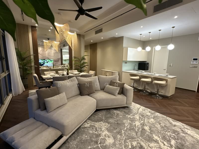Kondominium untuk Disewa di PAR 3 - Brandon N - Living Room - PropertyGuru.com.my