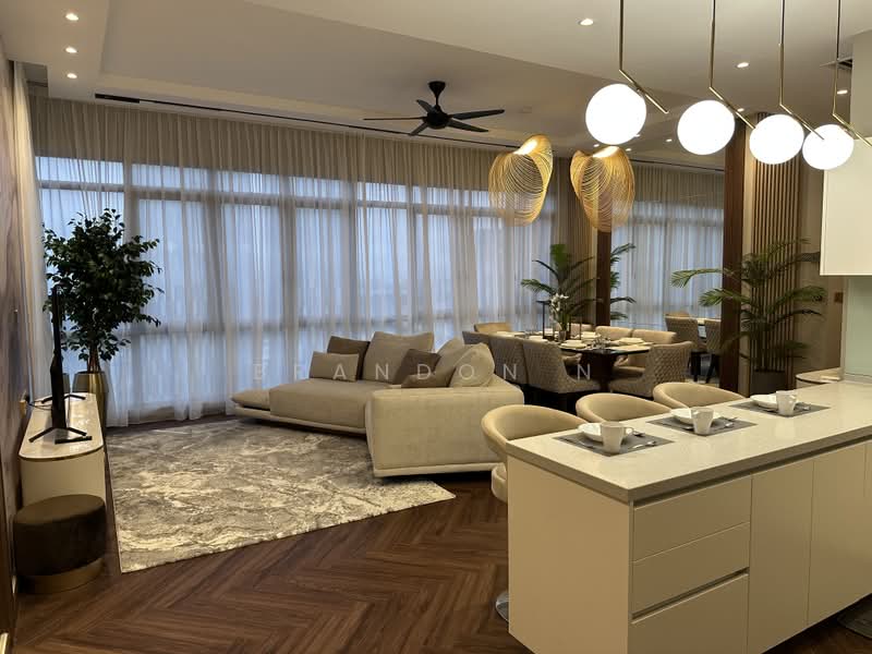 Kondominium untuk Disewa di PAR 3 - Brandon N - Living Room - PropertyGuru.com.my