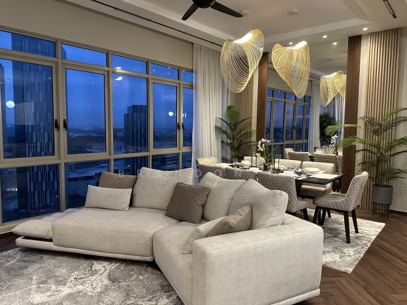 Kondominium untuk Disewa di PAR 3 - Brandon N - Living Room - PropertyGuru.com.my