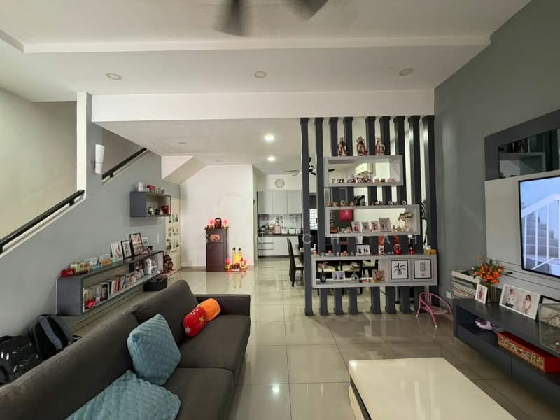 Rumah Teres 2 Tingkat untuk Dijual di Bandar Tasek Mutiara (Simpang Ampat) - Wilson Cheah - Living Room - PropertyGuru.com.my