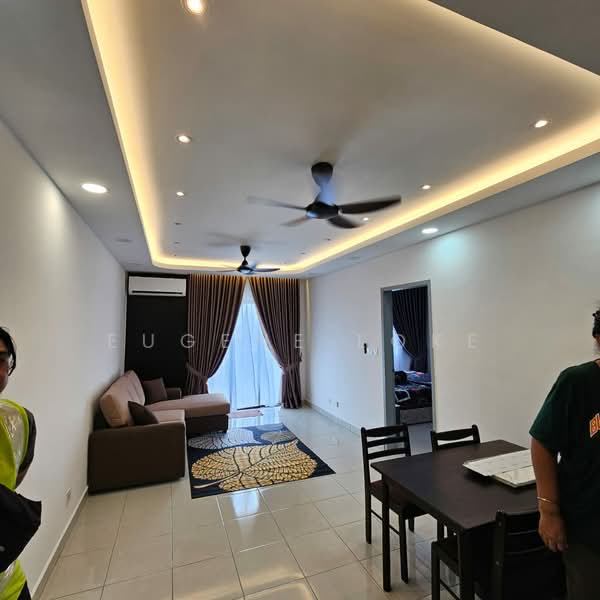 Kondominium untuk Disewa di Cassia Residence @ Laman View - Eugene Loke - Living Room - PropertyGuru.com.my