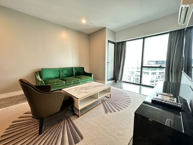 Servis Apartment untuk Disewa di Victory Suites (The Face 2), KLCC - Jaffry Tue - Living Room - PropertyGuru.com.my