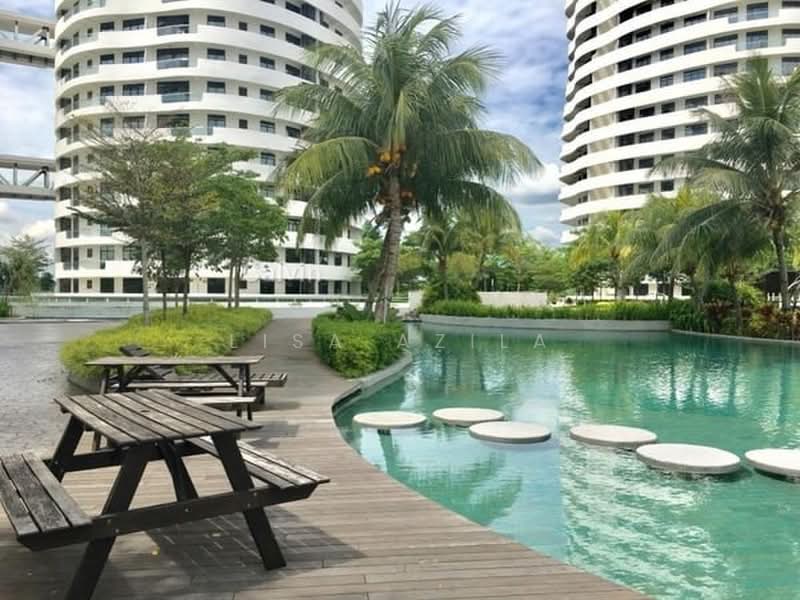 Condominium for Sale at O2 Residence - Lisa Azila - Pool - PropertyGuru.com.my