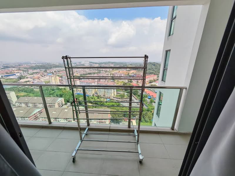 Service Residence for Rent at Amerin Residence - Trevor Chai - Balcony - PropertyGuru.com.my