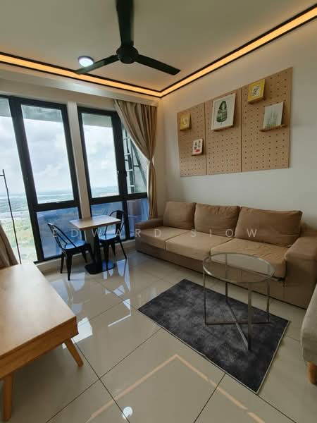 Kondominium untuk Disewa di The Elysia Park Residence - Edward Siow - Living Room - PropertyGuru.com.my