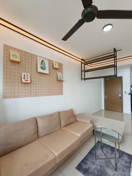 Kondominium untuk Disewa di The Elysia Park Residence - Edward Siow - Living Room - PropertyGuru.com.my