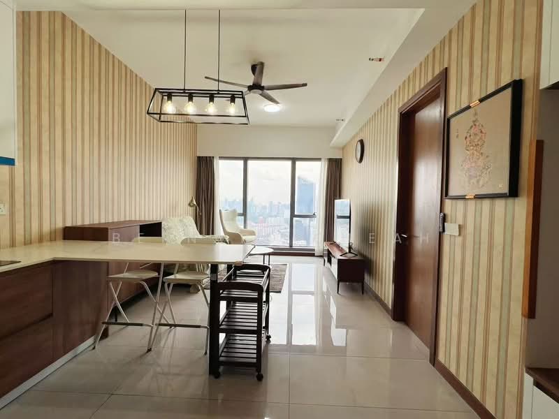 Servis Apartment untuk Disewa di Core Residence @ TRX - Bernard Cheah - Living Room - PropertyGuru.com.my