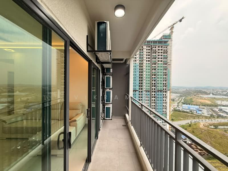 Condominium for Rent at Mori Residences - Vikram . - Balcony - PropertyGuru.com.my
