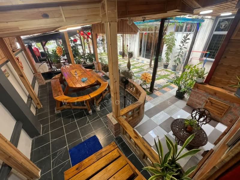 2-storey Terraced House for Rent in Taman Seri Juru (Bukit Minyak) - Willson Lee - Garden - PropertyGuru.com.my