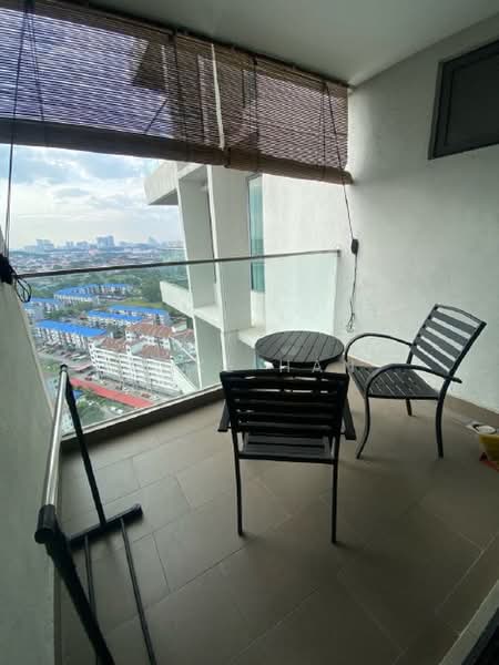 Service Residence for Rent at Univ 360 Place - Yoke Han - Balcony - PropertyGuru.com.my