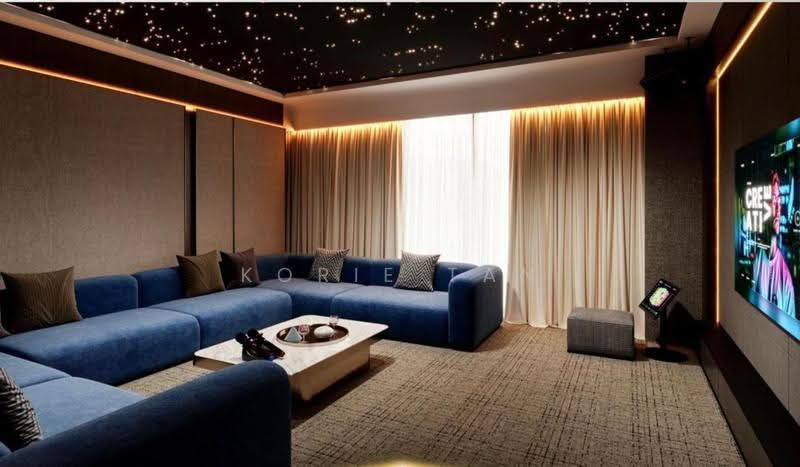 Condominium for Sale at Capella Embassy (D'Rapport Residences) - Korie Tan - Living Room - PropertyGuru.com.my