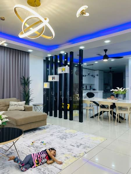 2-storey Terraced House for Sale in Bandar Sri Sendayan (Negeri Sembilan) - Puteri Ellysha - Living Room - PropertyGuru.com.my