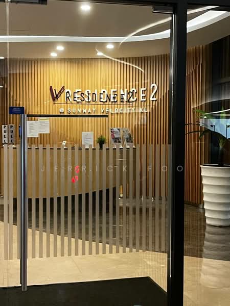 Service Residence for Sale at V Residence 2 @ Sunway Velocity - Jerrick Foo - Entrance - PropertyGuru.com.my