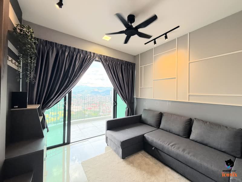 Service Residence for Rent at Datum Jelatek Residence - Cannon Koh - Living Room - PropertyGuru.com.my