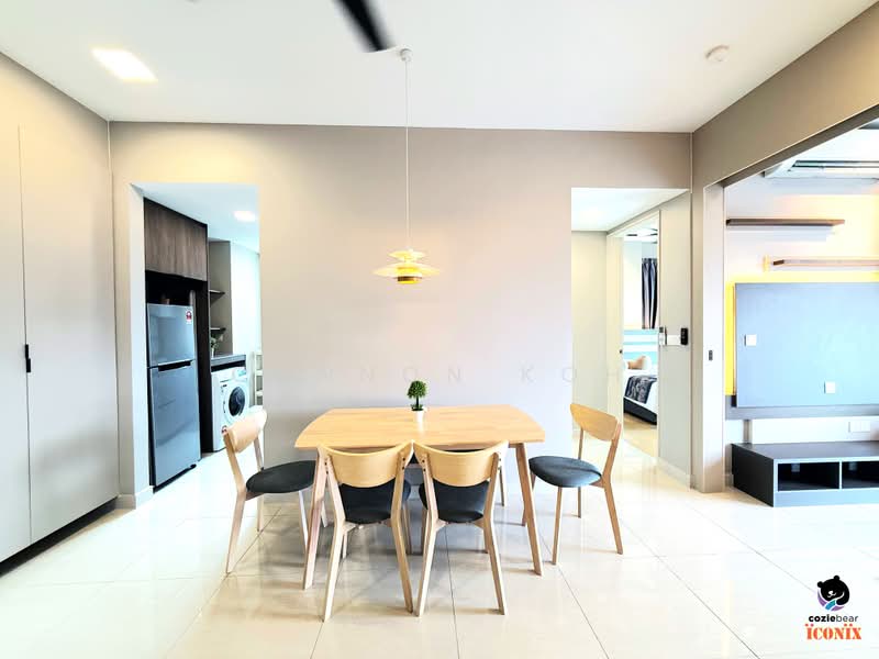 Service Residence for Rent at Datum Jelatek Residence - Cannon Koh - Dining Room - PropertyGuru.com.my