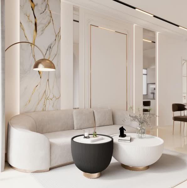 Servis Apartment untuk Dijual di Permas Heights - Rachael Ng - Living Room - PropertyGuru.com.my