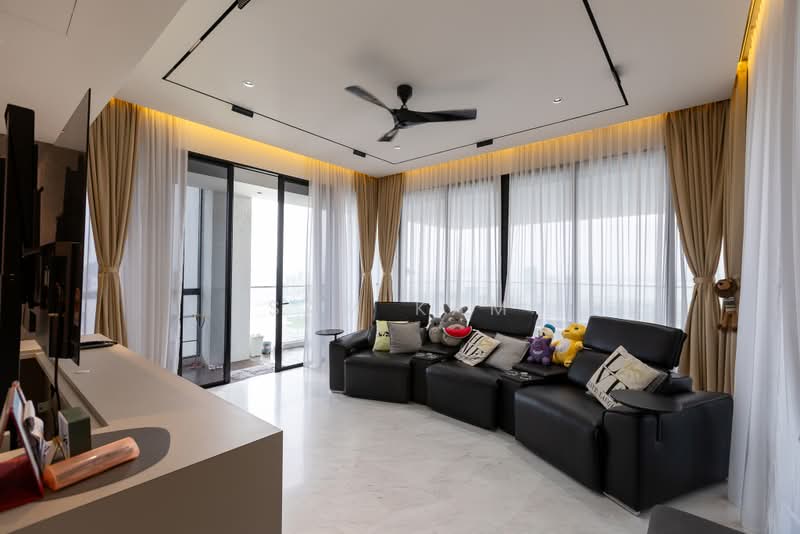 Kondominium untuk Disewa di Setia V Residences - Sam Kam - Living Room - PropertyGuru.com.my