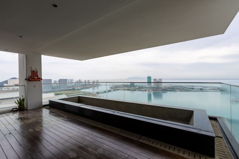 Kondominium untuk Disewa di Setia V Residences - Sam Kam - Balcony - PropertyGuru.com.my