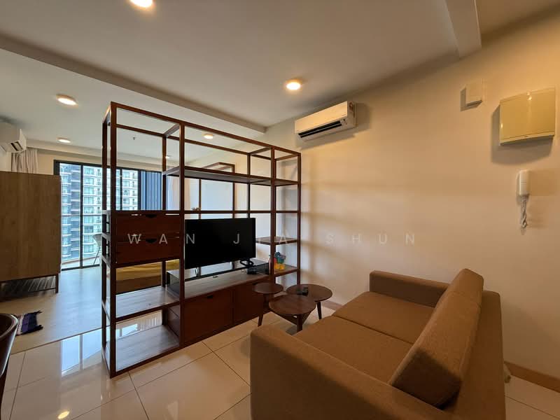 Service Residence for Rent at Timur Bay Seafront Residence - Wan Jia Shun - Living Room - PropertyGuru.com.my