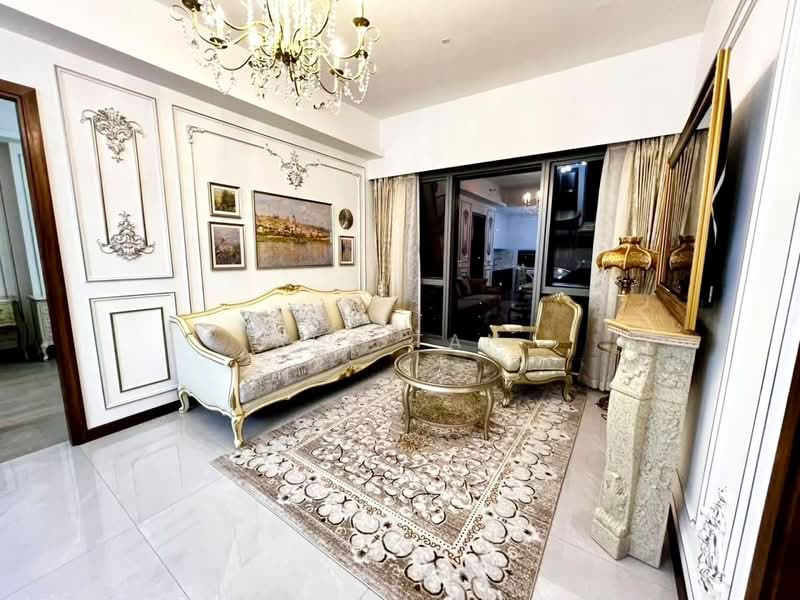 Servis Apartment untuk Disewa di Core Residence @ TRX - Rex Tan - Living Room - PropertyGuru.com.my