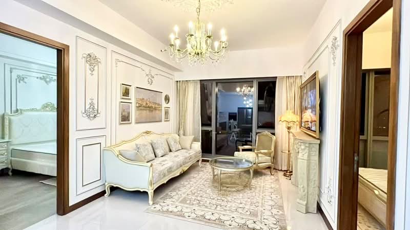 Servis Apartment untuk Disewa di Core Residence @ TRX - Rex Tan - Living Room - PropertyGuru.com.my