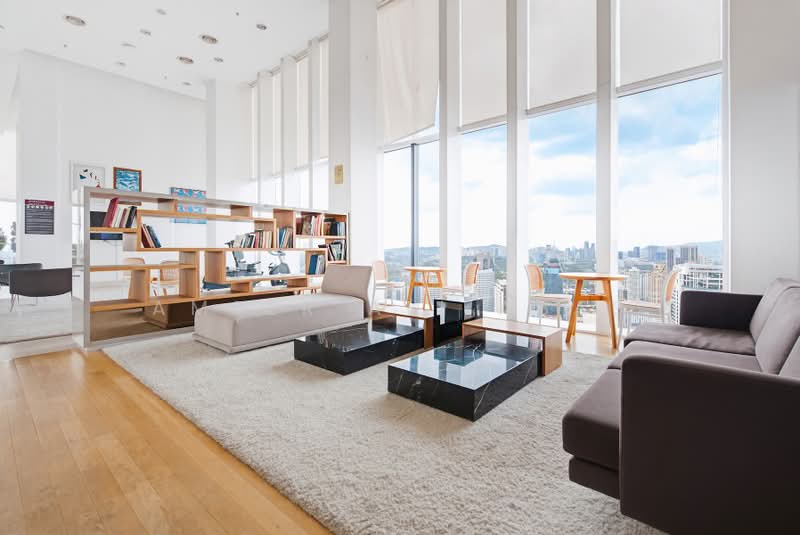 Servis Apartment untuk Disewa di The Face Suites (Platinum Suites) - Ameer Ali Abas - Common Reading Room - PropertyGuru.com.my