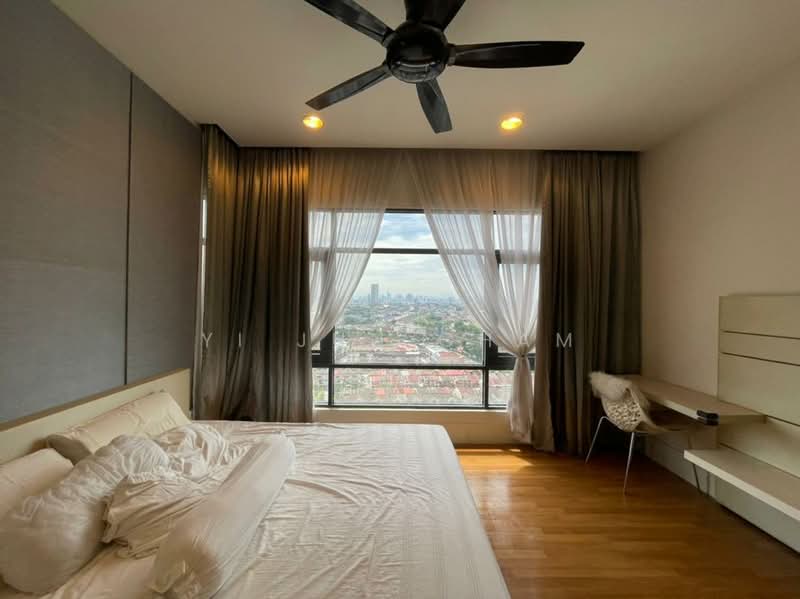Servis Apartment untuk Disewa di Eve Suite / NZX Square - Yi Jun Cham - Bedroom - PropertyGuru.com.my