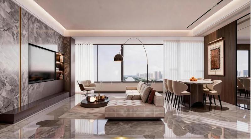 Condominium for Sale at Capella Embassy (D'Rapport Residences) - Korie Tan - Living Room - PropertyGuru.com.my