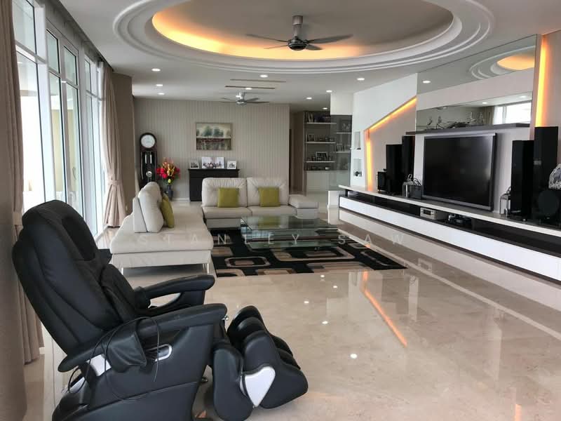 Kondominium untuk Dijual di 8 Gurney (The Shore Condominium) - Stanley Saw - Living Room - PropertyGuru.com.my