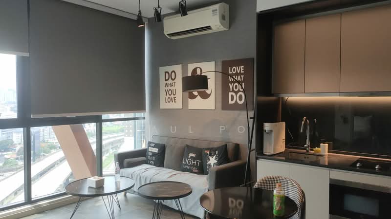 Servis Apartment untuk Disewa di Scarletz Suites @ KL City Centre - Paul Po - Living Room - PropertyGuru.com.my
