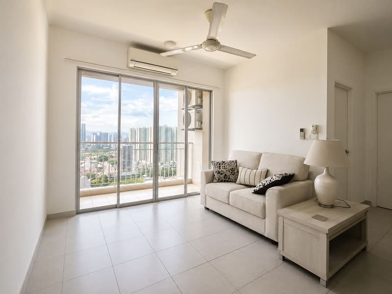 Condominium for Rent at Residensi Puchongmas - Poey Wong - Living Room - PropertyGuru.com.my