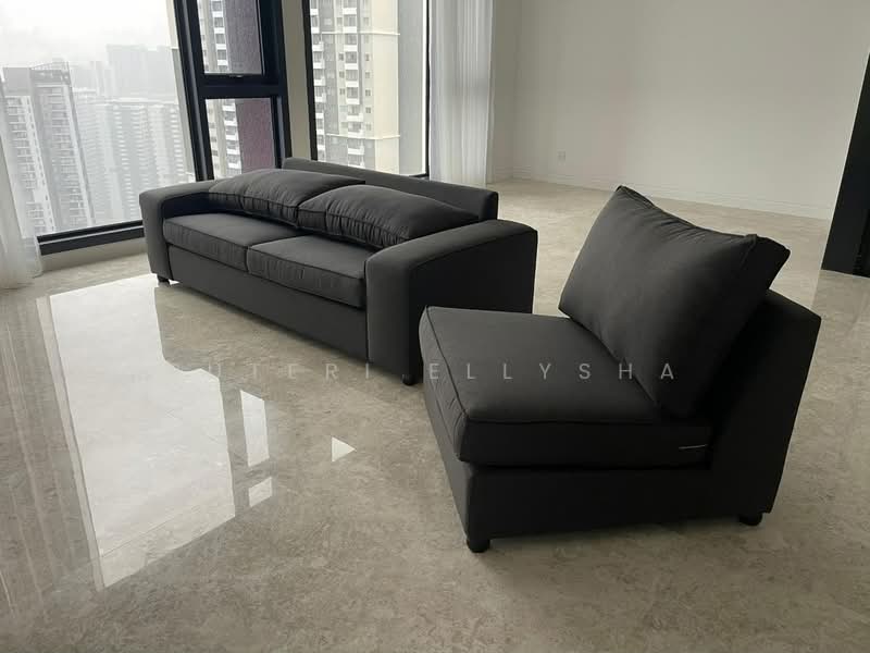 Kondominium untuk Disewa di WANGSA 9 RESIDENCY - Puteri Ellysha - Living Room - PropertyGuru.com.my