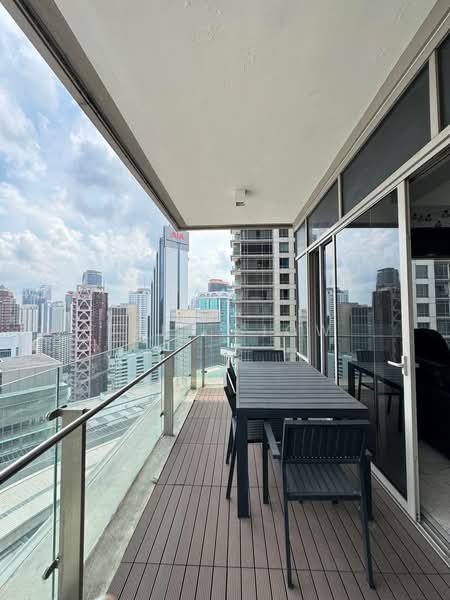 Servis Apartment untuk Disewa di Pavilion Residences - Jeff Siow - Balcony - PropertyGuru.com.my