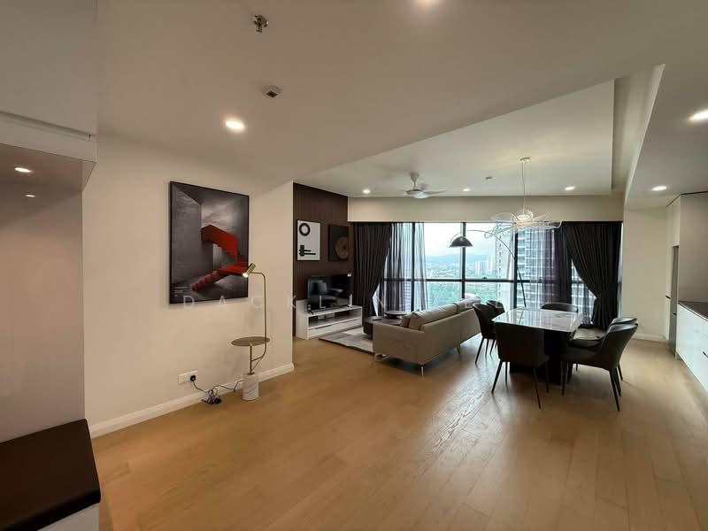 Service Residence for Sale at TRX Residences - Dacklin Lee - Living Room - PropertyGuru.com.my