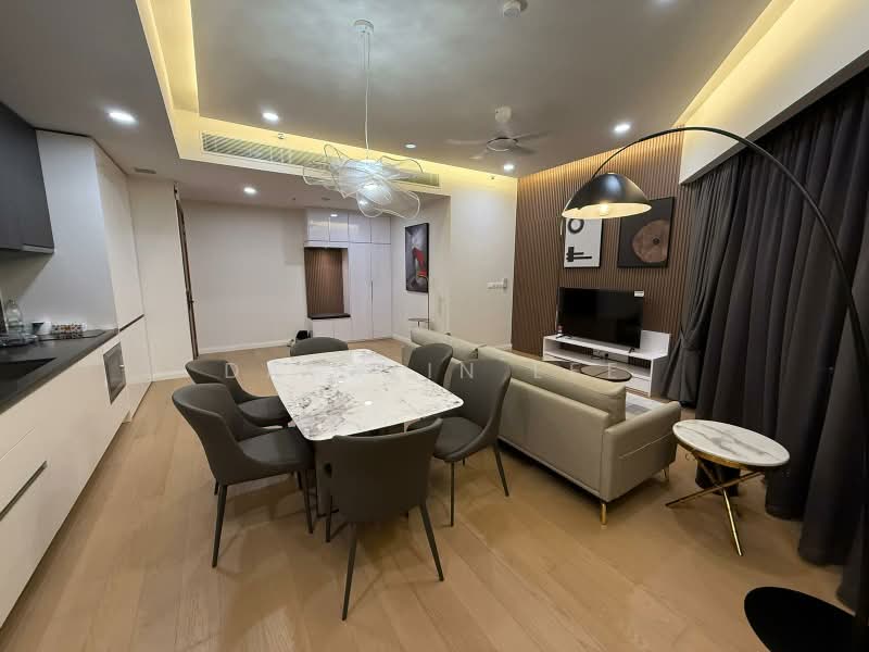 Service Residence for Sale at TRX Residences - Dacklin Lee - Living Room - PropertyGuru.com.my