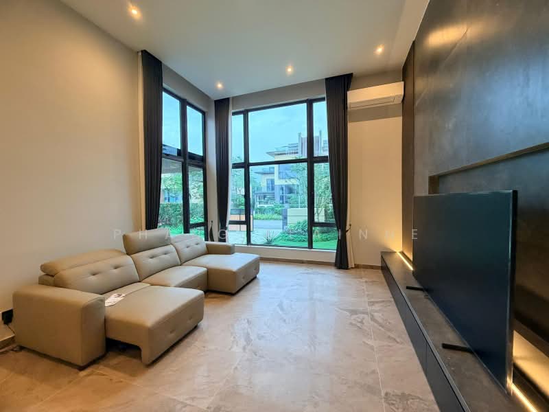 Rumah Kluster untuk Dijual di Forest City (Gelang Patah) - Phang Elainne - Living Room - PropertyGuru.com.my