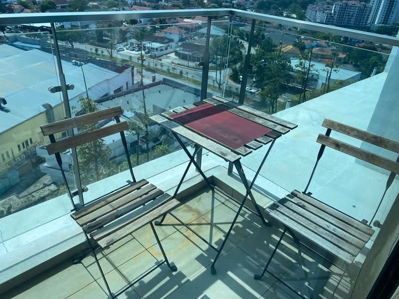 Servis Apartment untuk Disewa di PJ Midtown - Alvis Chong - Balcony - PropertyGuru.com.my