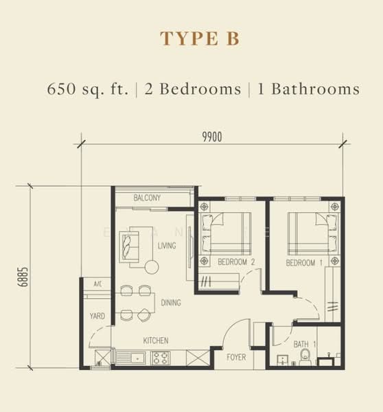 Service Residence for Sale at KSL Blossom Square - Evans Ee - PropertyGuru.com.my