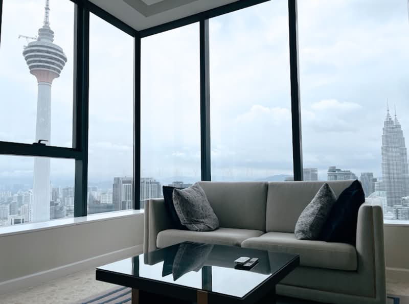 Servis Apartment untuk Disewa di Pavilion Ceylon Hill - Kelly Ang - Living Room - PropertyGuru.com.my