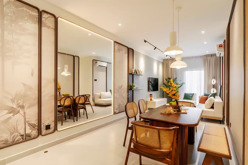 Servis Apartment untuk Dijual di Ara Residences - Evans Ee - Living Room - PropertyGuru.com.my