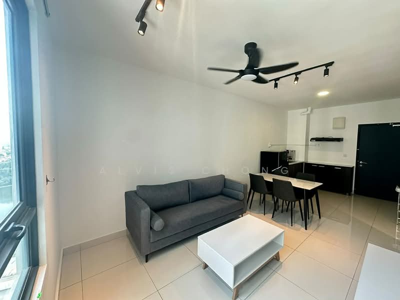 Servis Apartment untuk Disewa di The New Duo @ Edumetro - Alvis Chong - Living Room - PropertyGuru.com.my