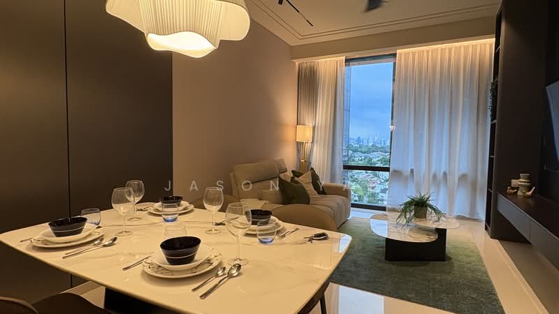 Servis Apartment untuk Disewa di Pavilion Damansara Heights, Windsor Suites - Jason Yap - Living Room - PropertyGuru.com.my