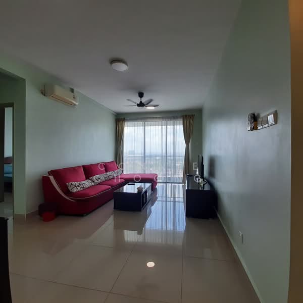 Servis Apartment untuk Disewa di D'Ambience Residences (Pangsapuri Ikatan Flora) - Connie Choong - Living Room - PropertyGuru.com.my